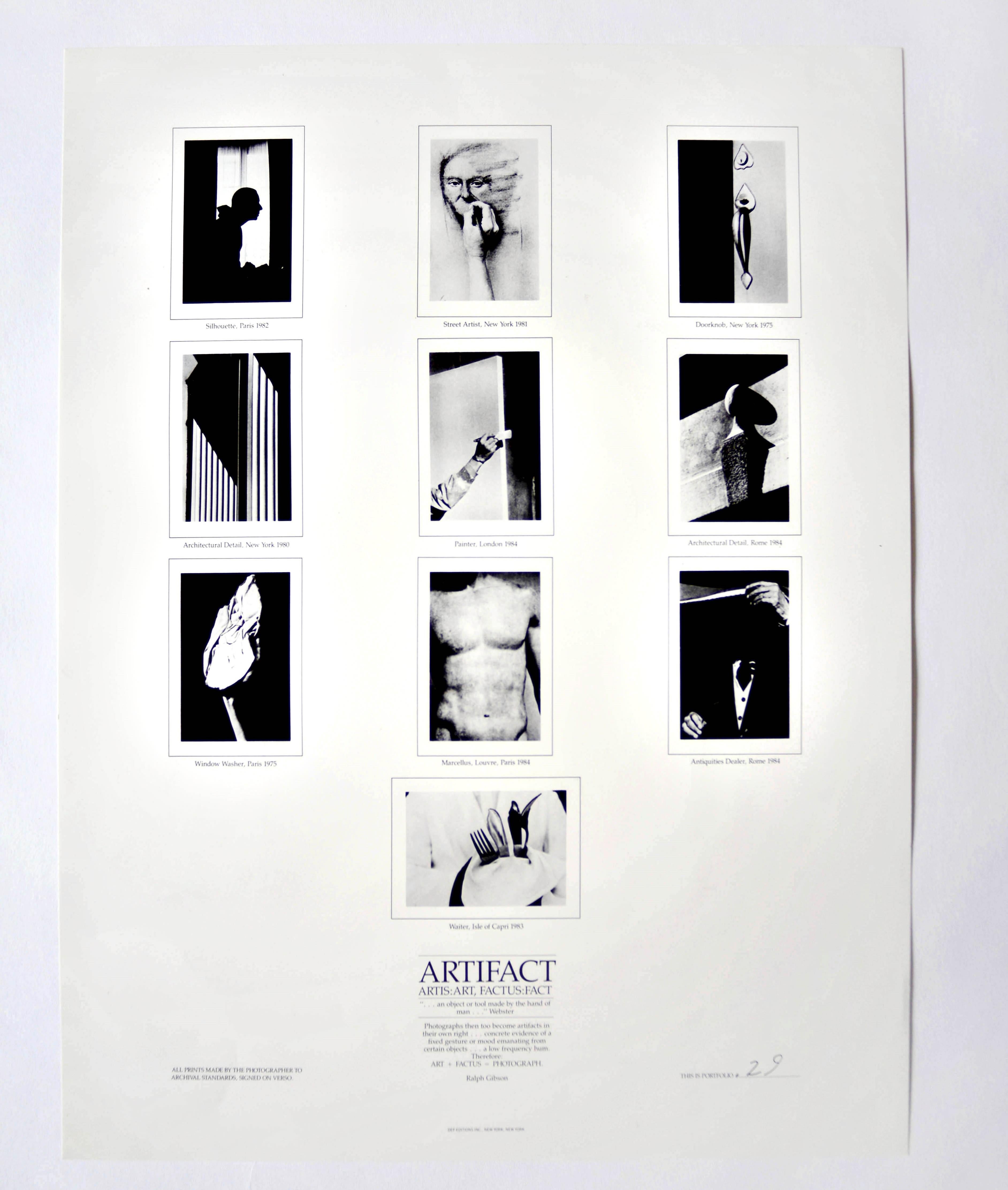 Ralph Gibson 'Artifacts' For Sale 8