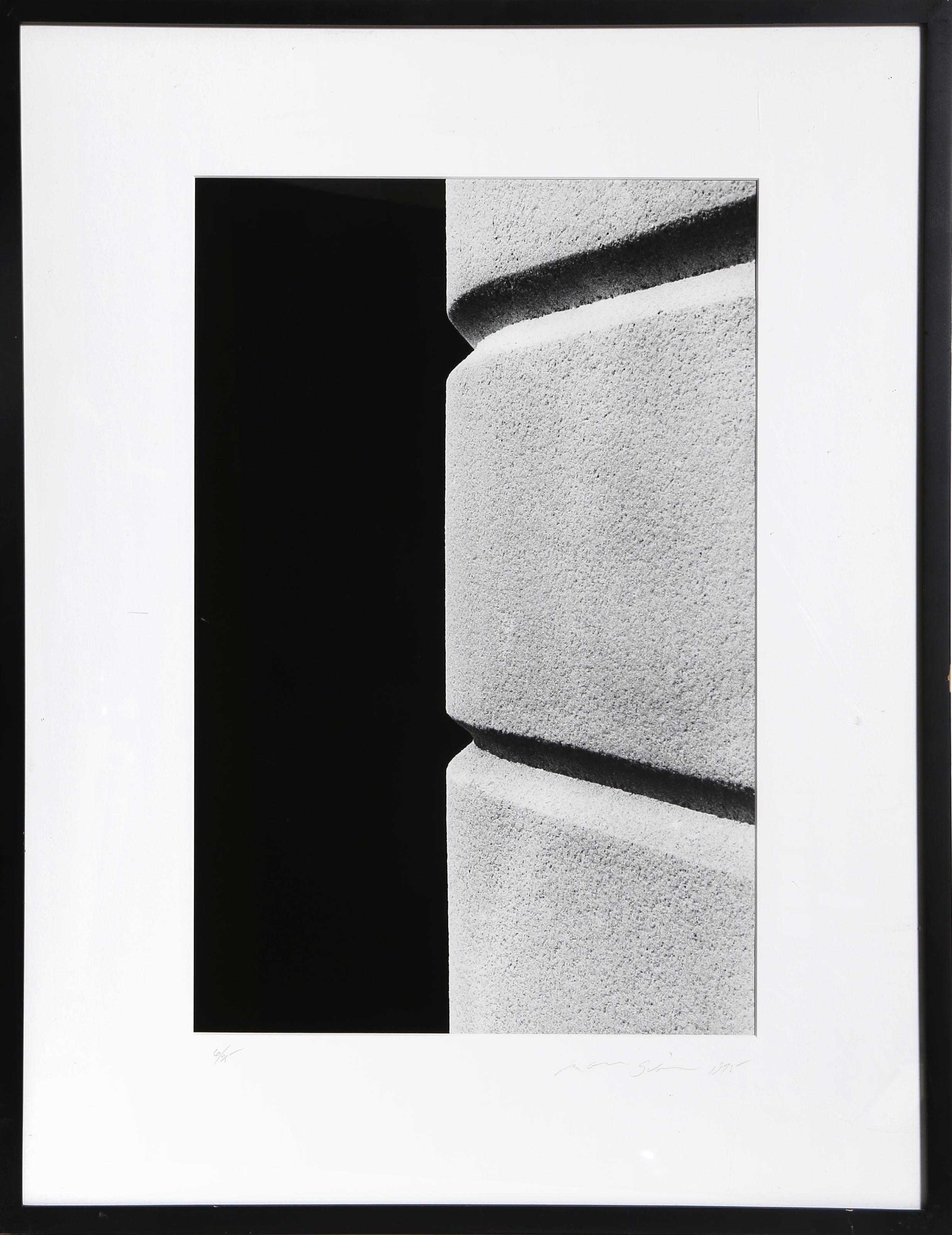 Architectural Detail, Signed and Numbered Silver Gelatin Print by Ralph Gibson