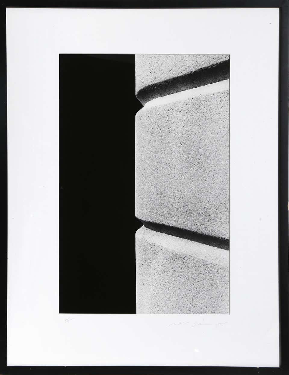 Architectural Detail, Signed and Numbered Silver Gelatin Print by Ralph Gibson
