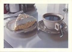 1987 Ralph Goings 'Cream Pie' Realism Neutral Offset Lithograph