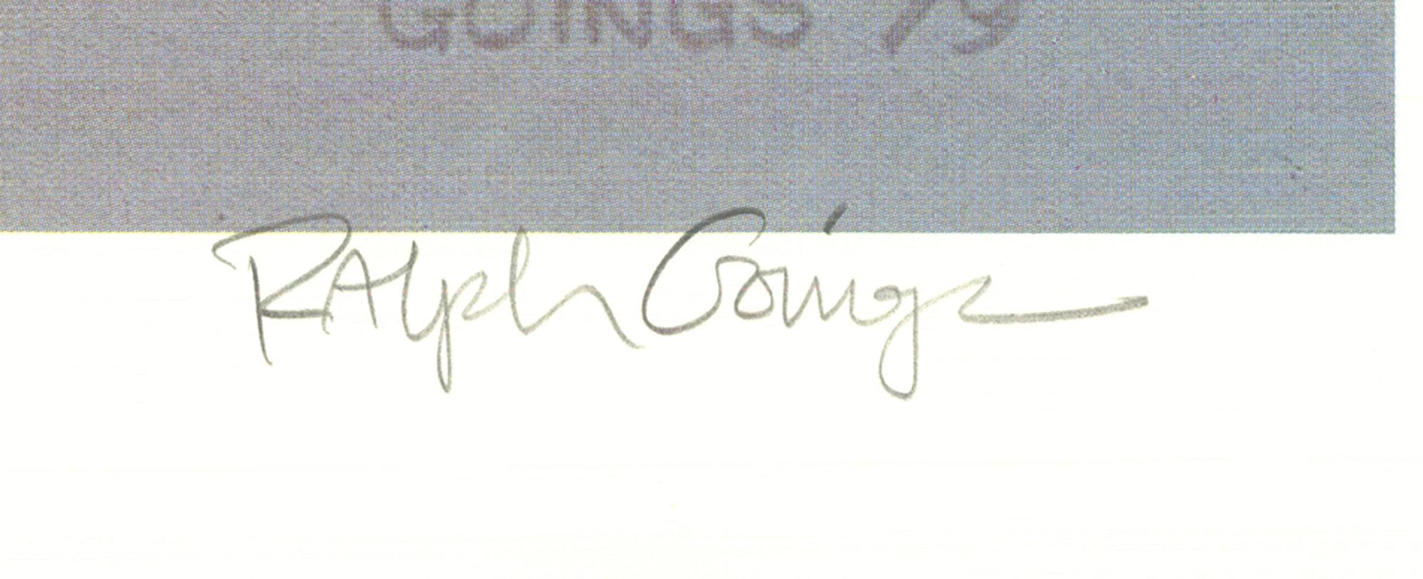 1987 Ralph Goings 'Cream Pie' Vintage Hand-Signed For Sale 5