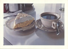 Poster originale di Ralph Goings "Cream Pie" del 1987