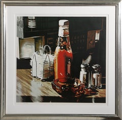 Still Life with Sugars, Photorealist Screenprint by Ralph Goings