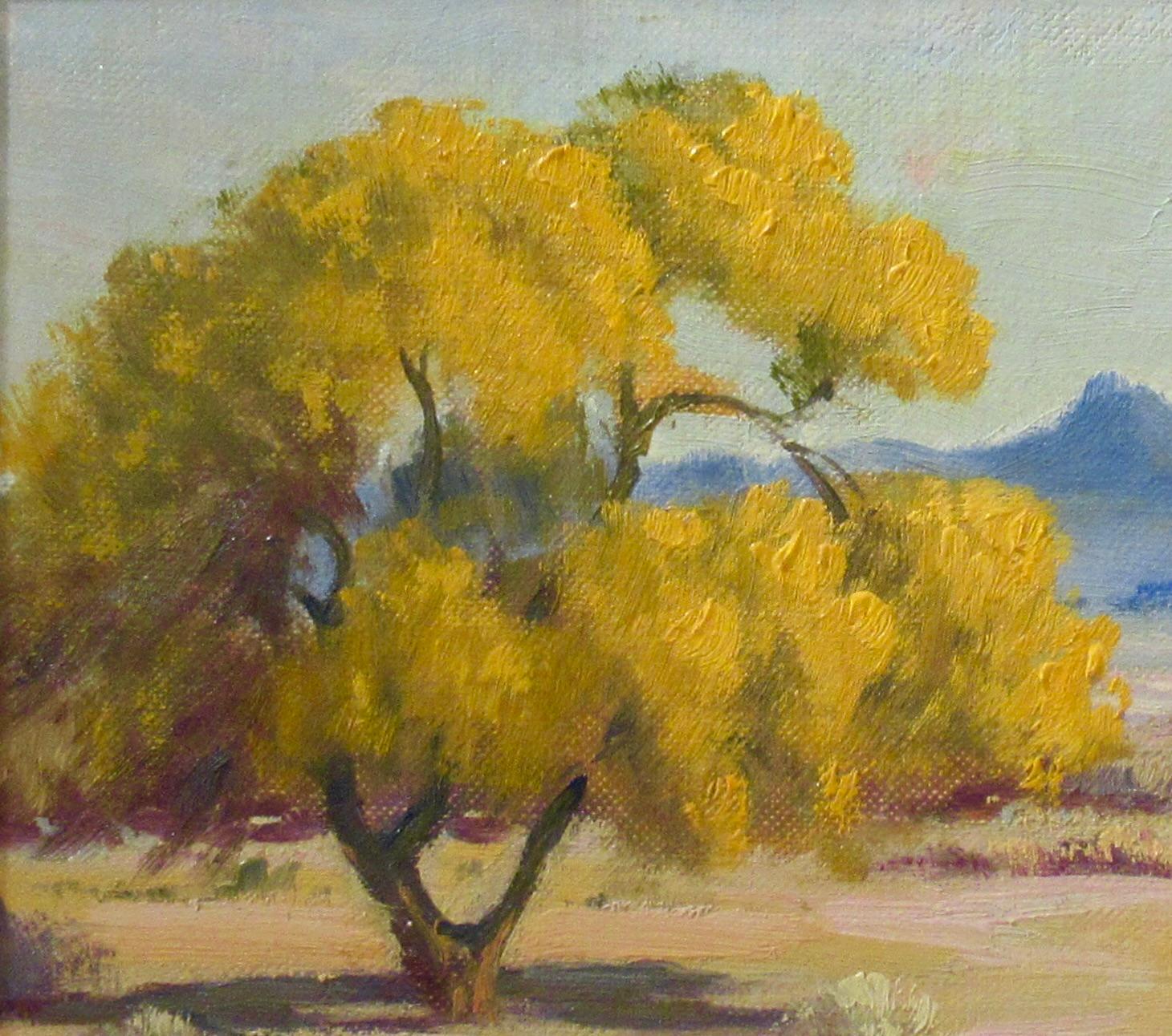 Southwest Landscape - Impressionist Painting by Ralph Goltry