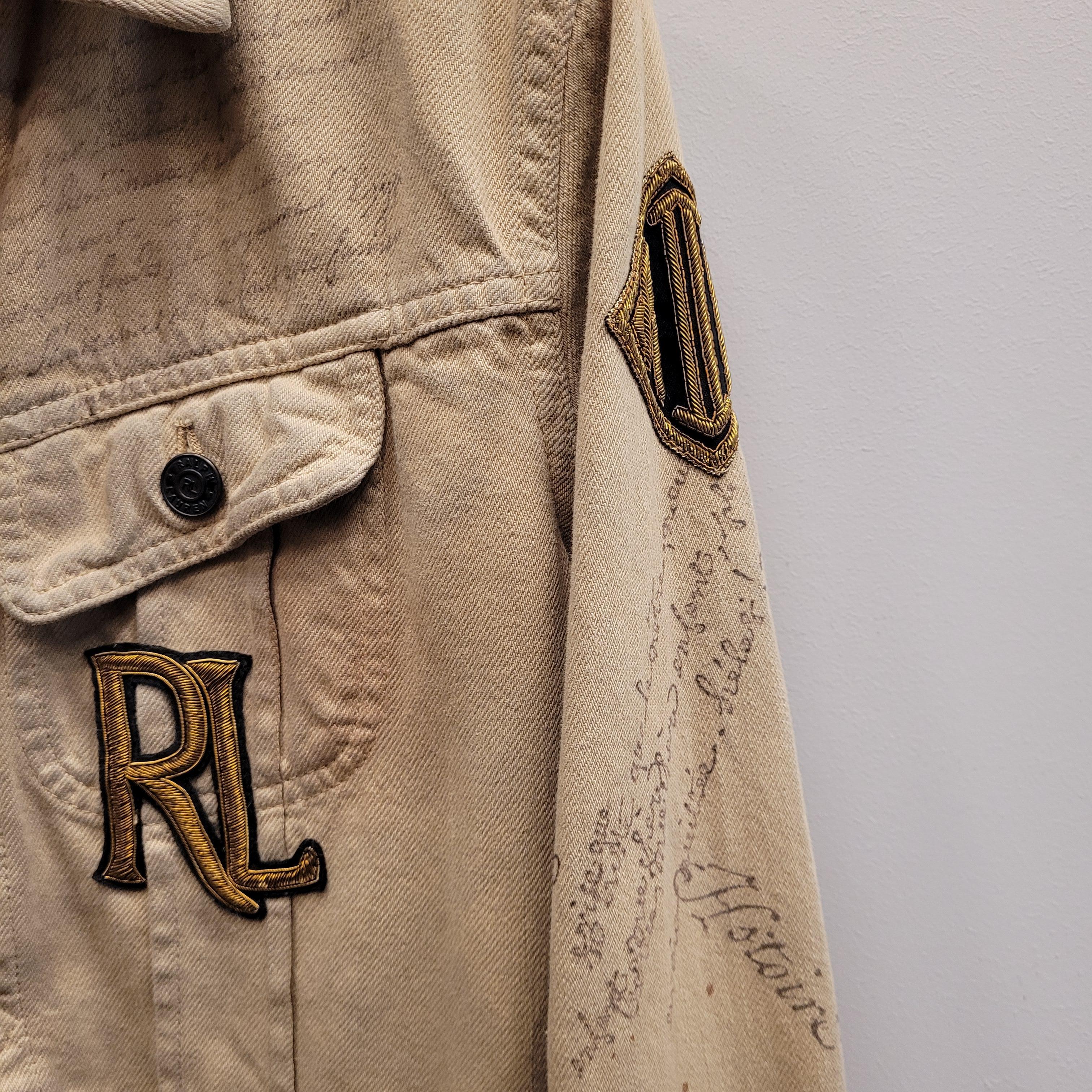 Ralph Laurec Collection Beige green Blazer Jacket  For Sale 7