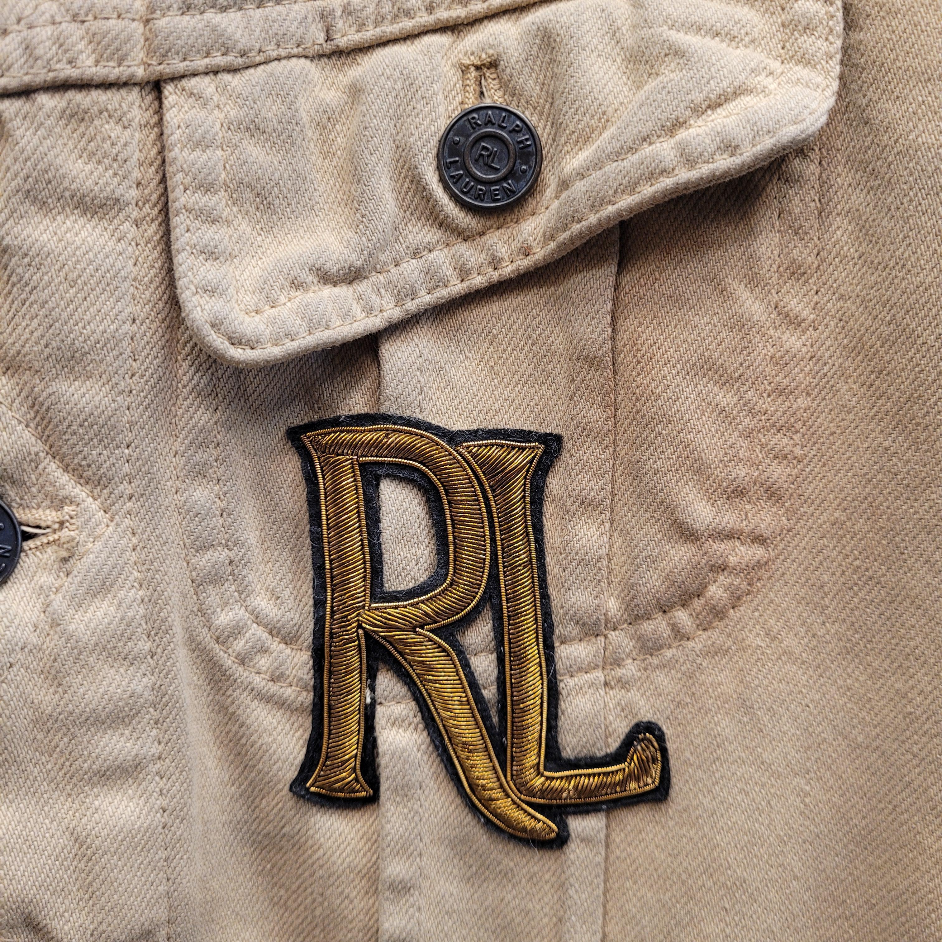 Ralph Laurec Collection Beige green Blazer Jacket 1