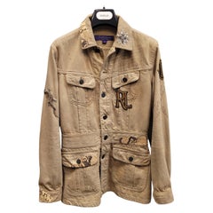 Ralph Laurec Collection Beige green Blazer Jacket