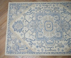 Ralph Lauren 100% Wool Pile Chinese Rug Chinese Blue Finish