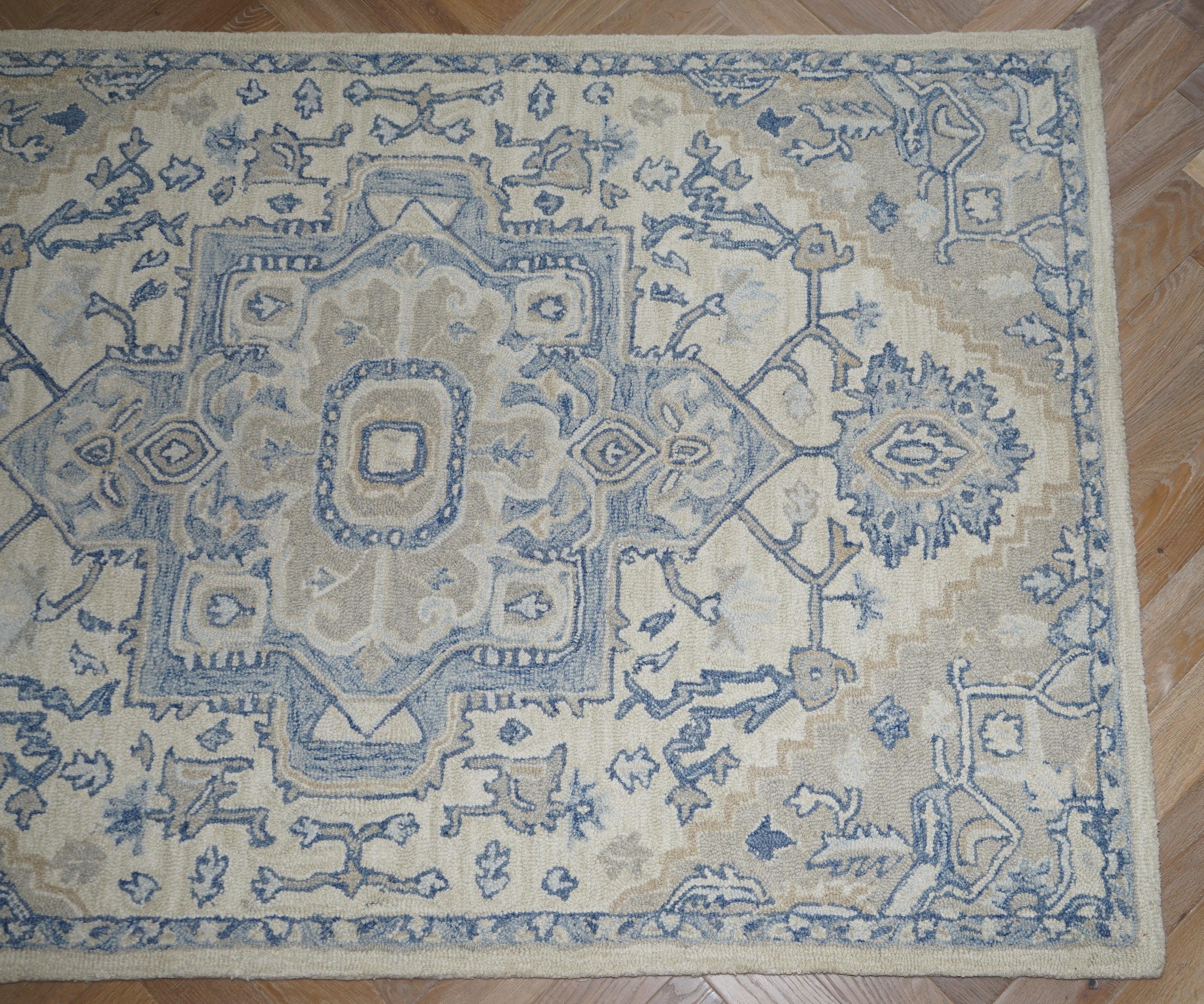 ralph lauren blue rug