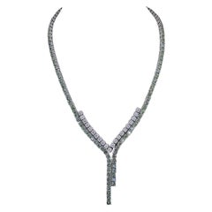 Ralph Lauren: 18 Karat Halskette mit Peridot und Diamant