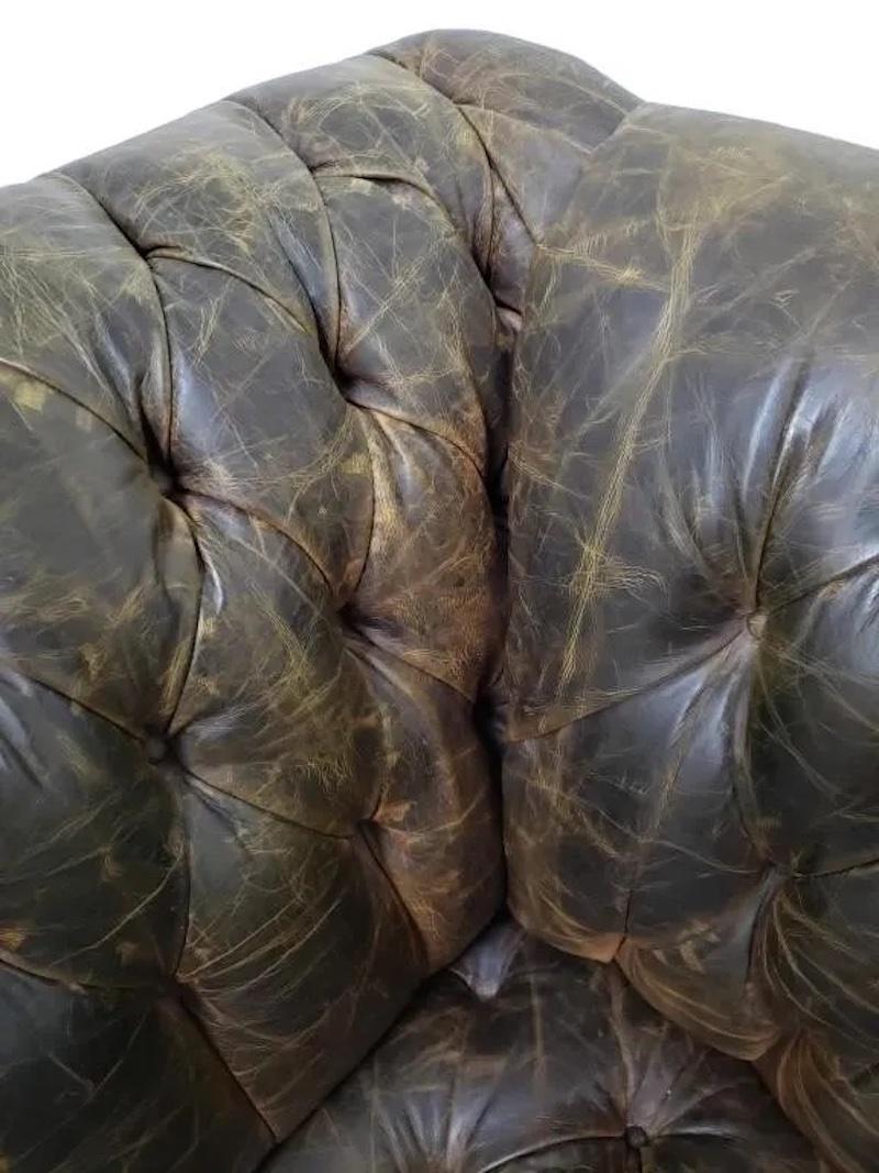 American Ralph Lauren 20thc Chesterfield Leather Sofa