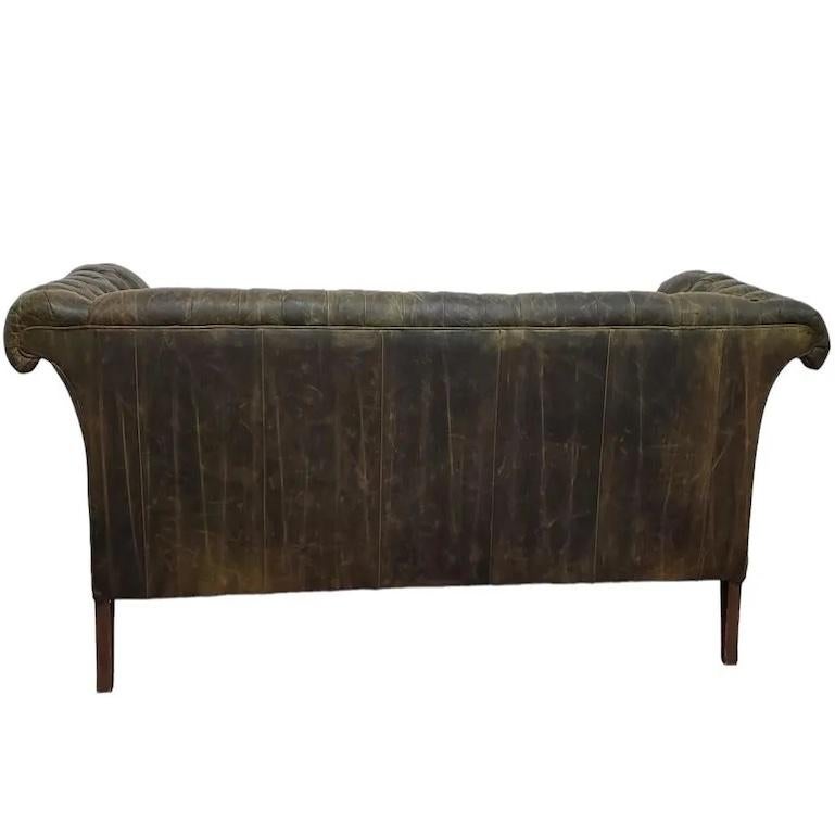 20th Century Ralph Lauren 20thc Chesterfield Leather Sofa