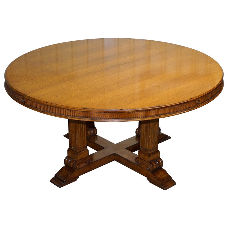 Ralph Lauren Hither Hills 6 10 Person, Round Table Extending To Oval