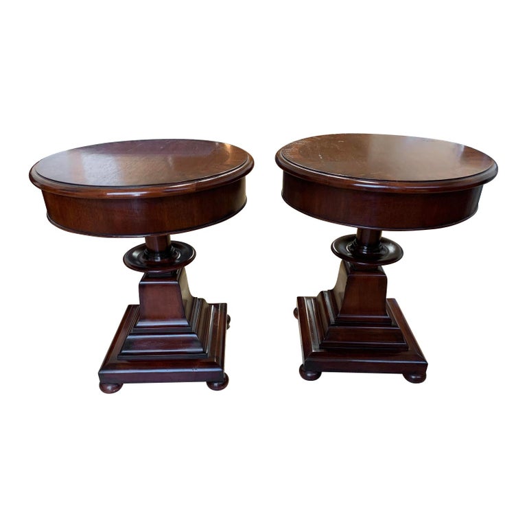 Ralph Lauren Anglesey Side Tables, a Pair For Sale at 1stDibs