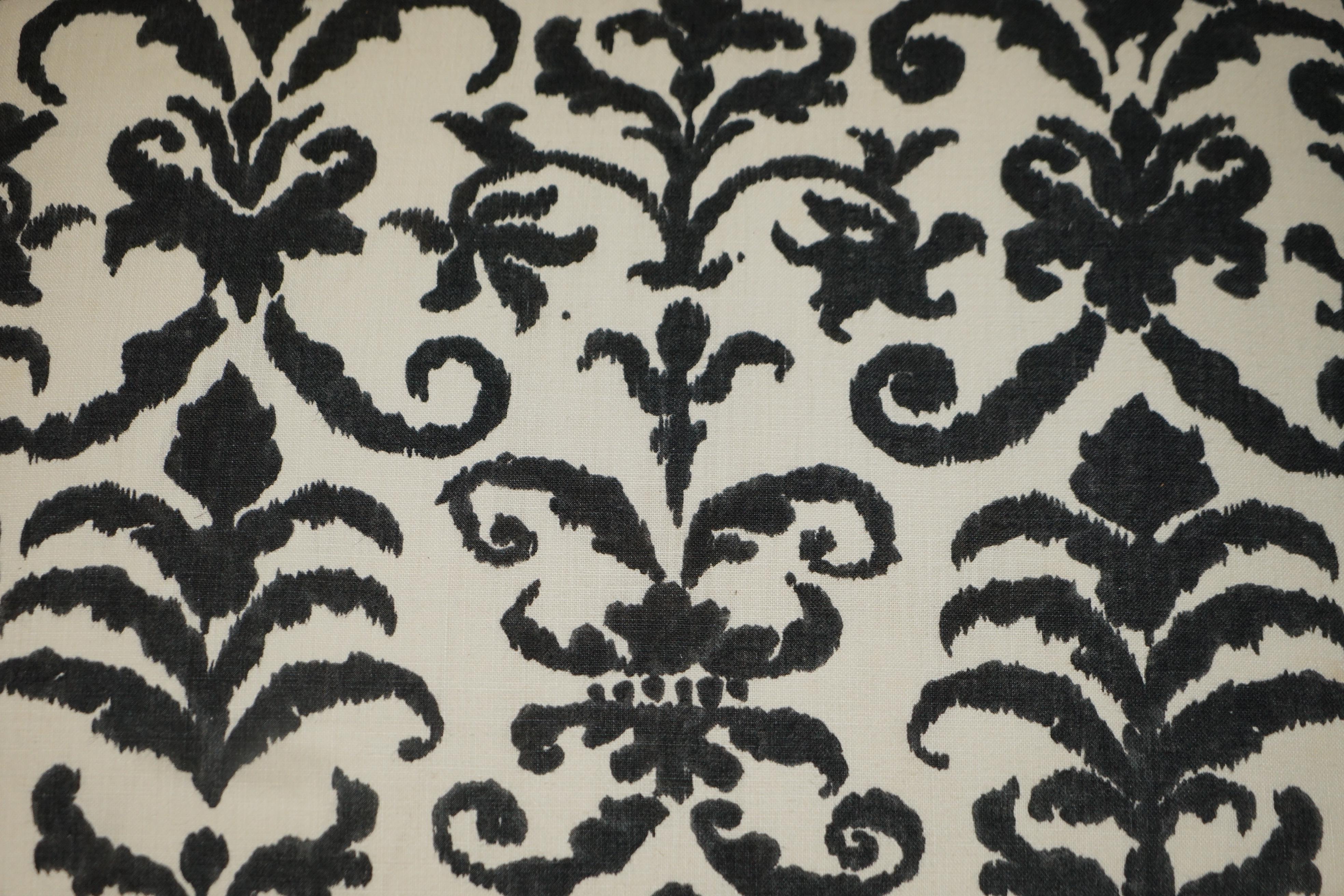 Ralph Lauren Aran Isles Large Comfortable Designer Footstool Ottoman 6