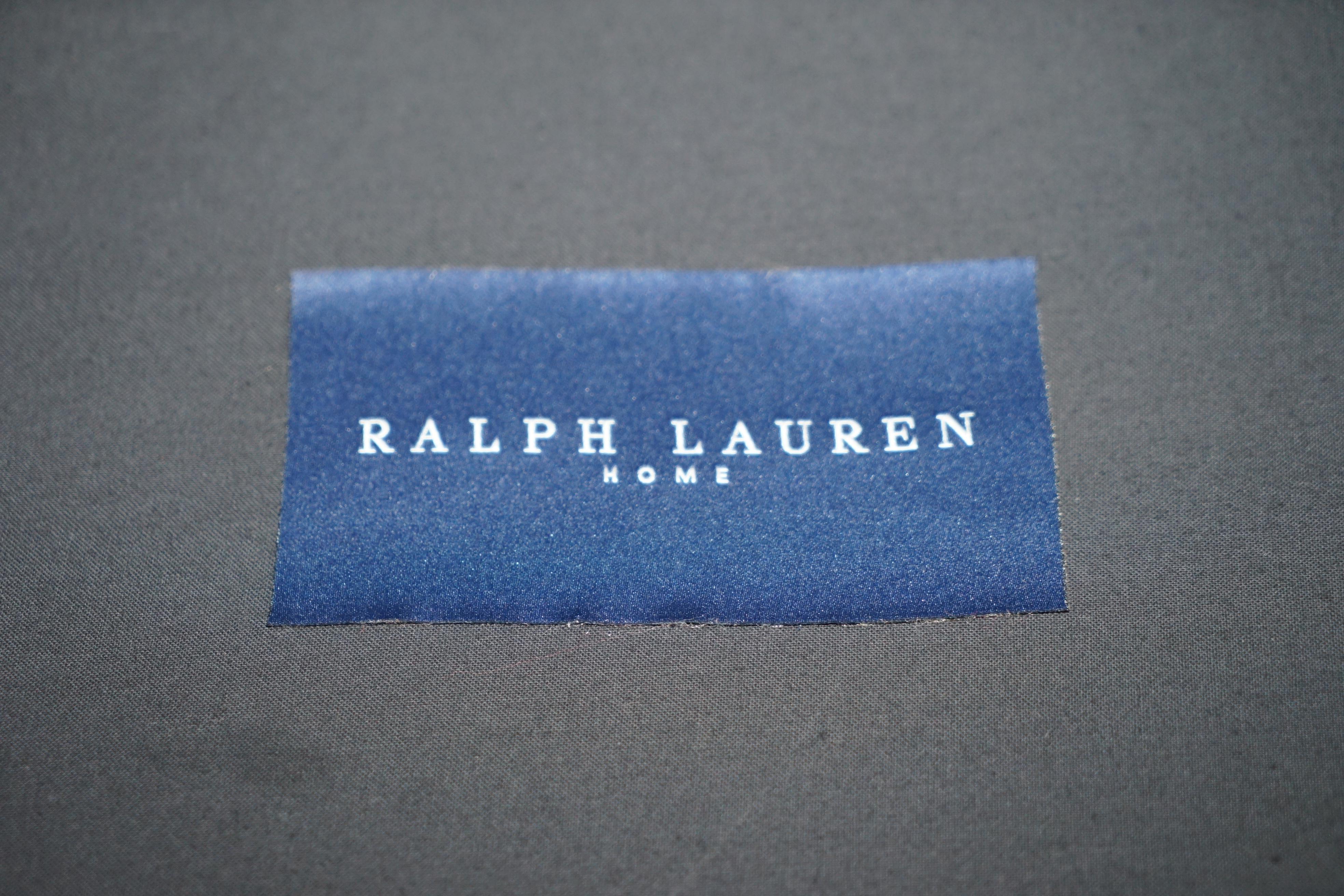 Ralph Lauren Aran Isles Large Comfortable Designer Footstool Ottoman 11