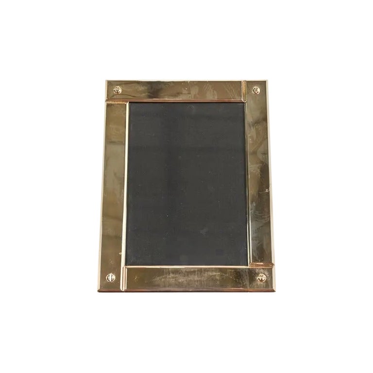 Ralph Lauren Art Deco Silver Plate Picture Frame