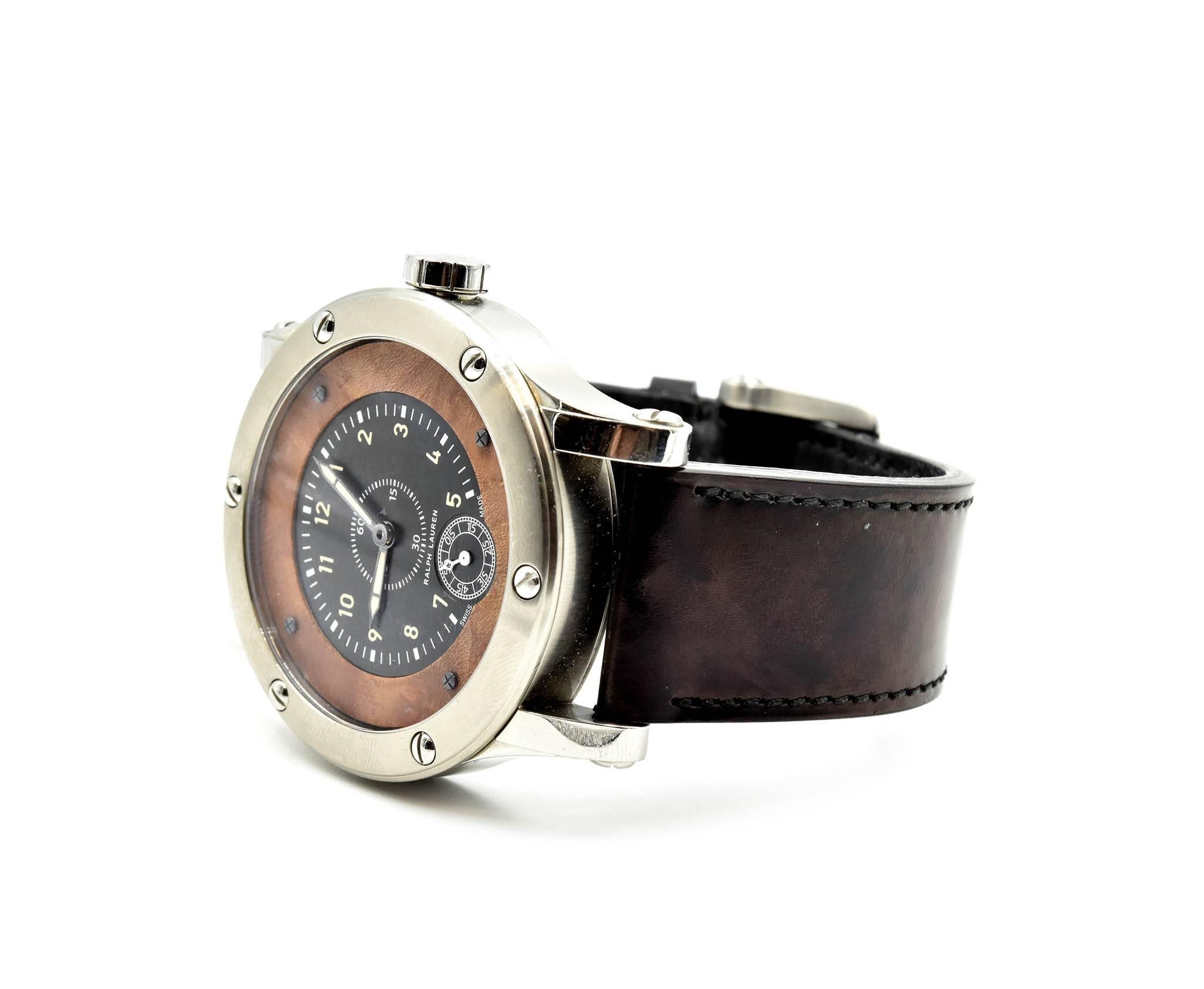 ralph lauren chronograph