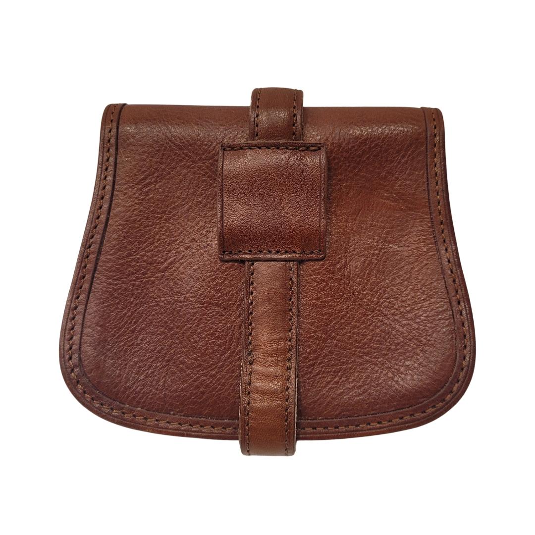 Bolso/cinturón Ralph Lauren, cuero marrón, diseño contemporáneo en venta 9