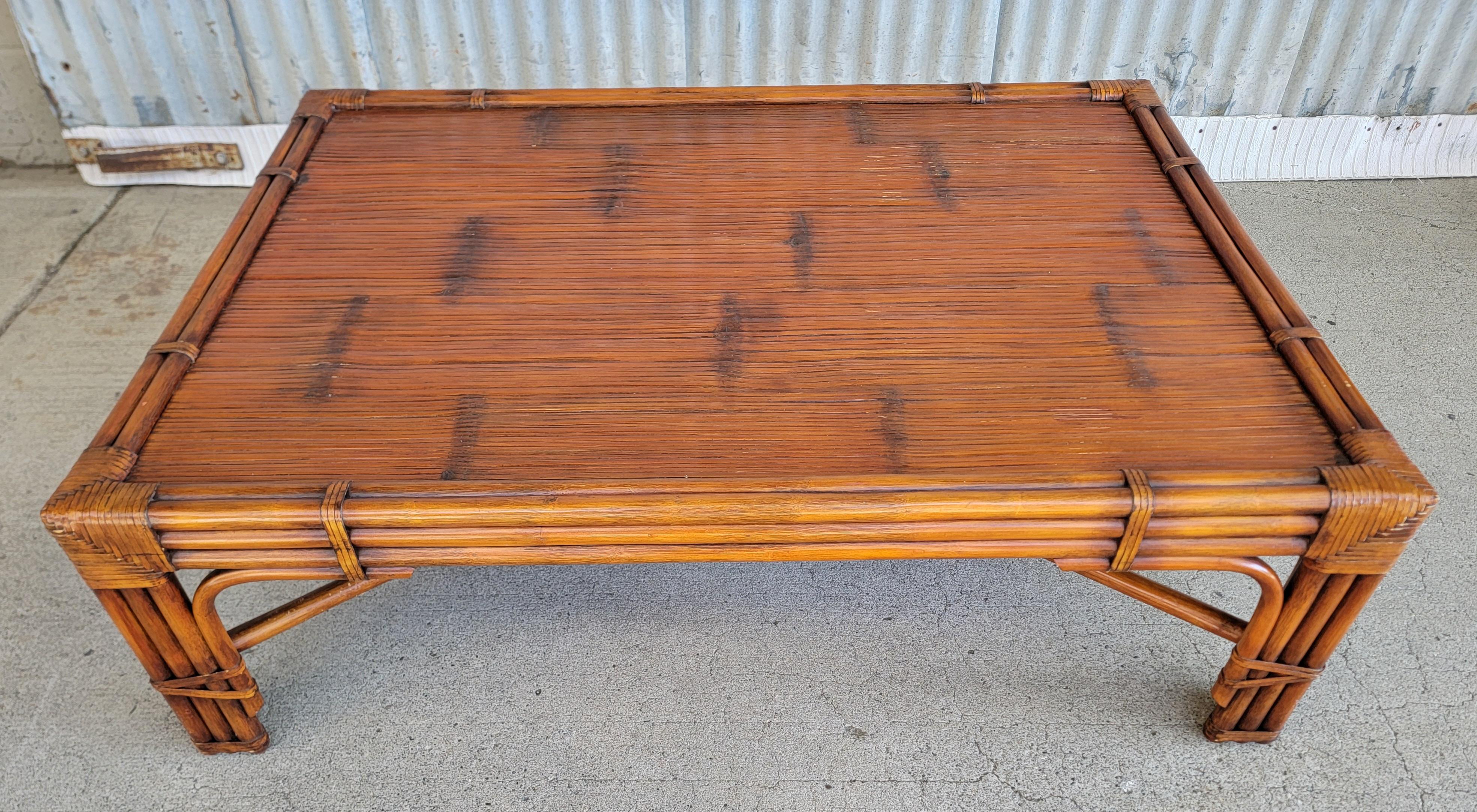 Ralph Lauren Bamboo Coffee Table 7