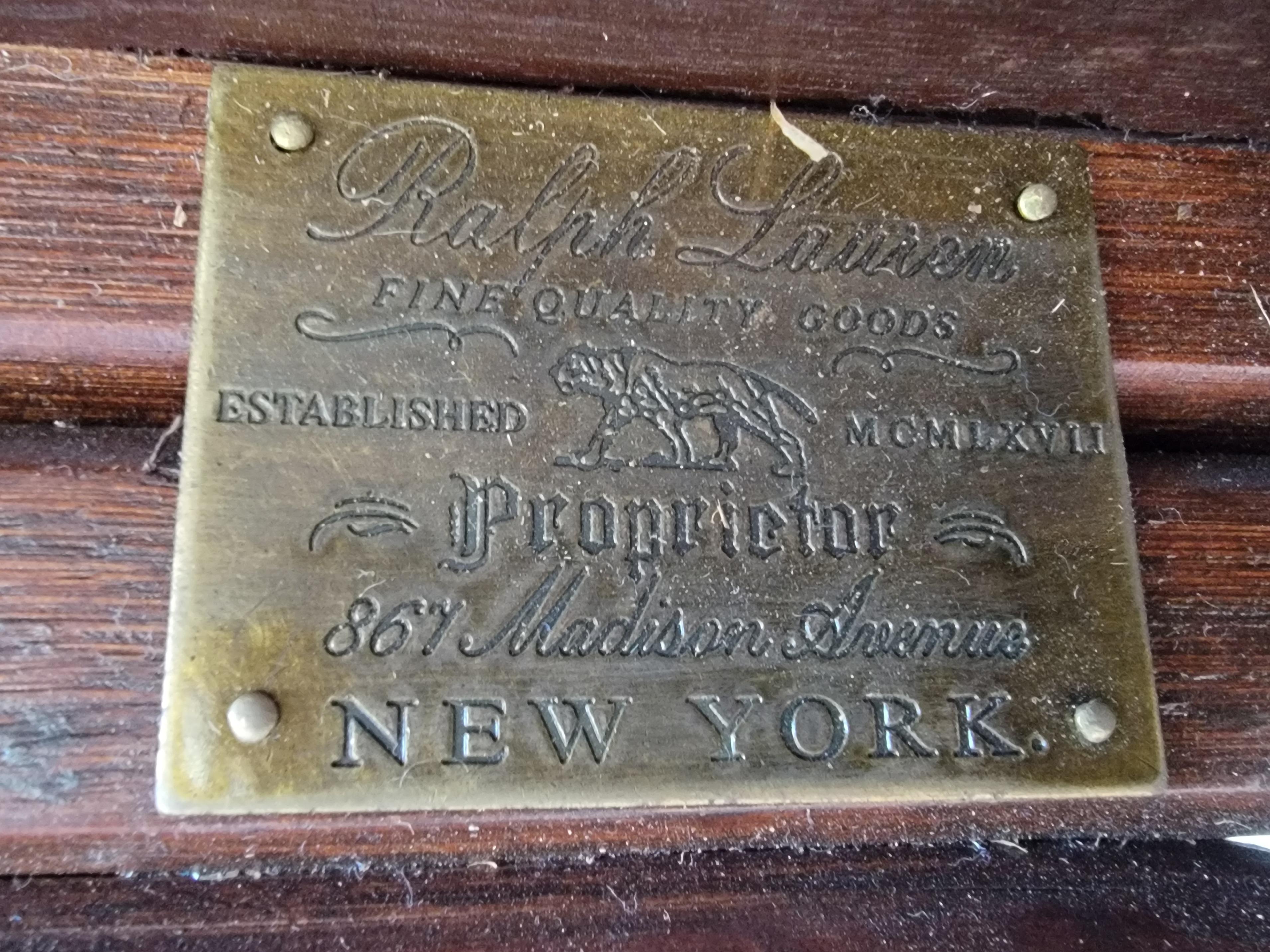 Ralph Lauren Bamboo Coffee Table 3