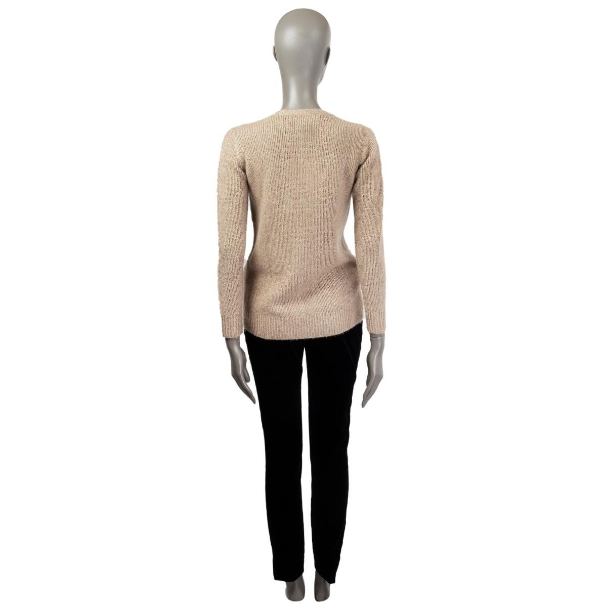 beige cardigan sweater