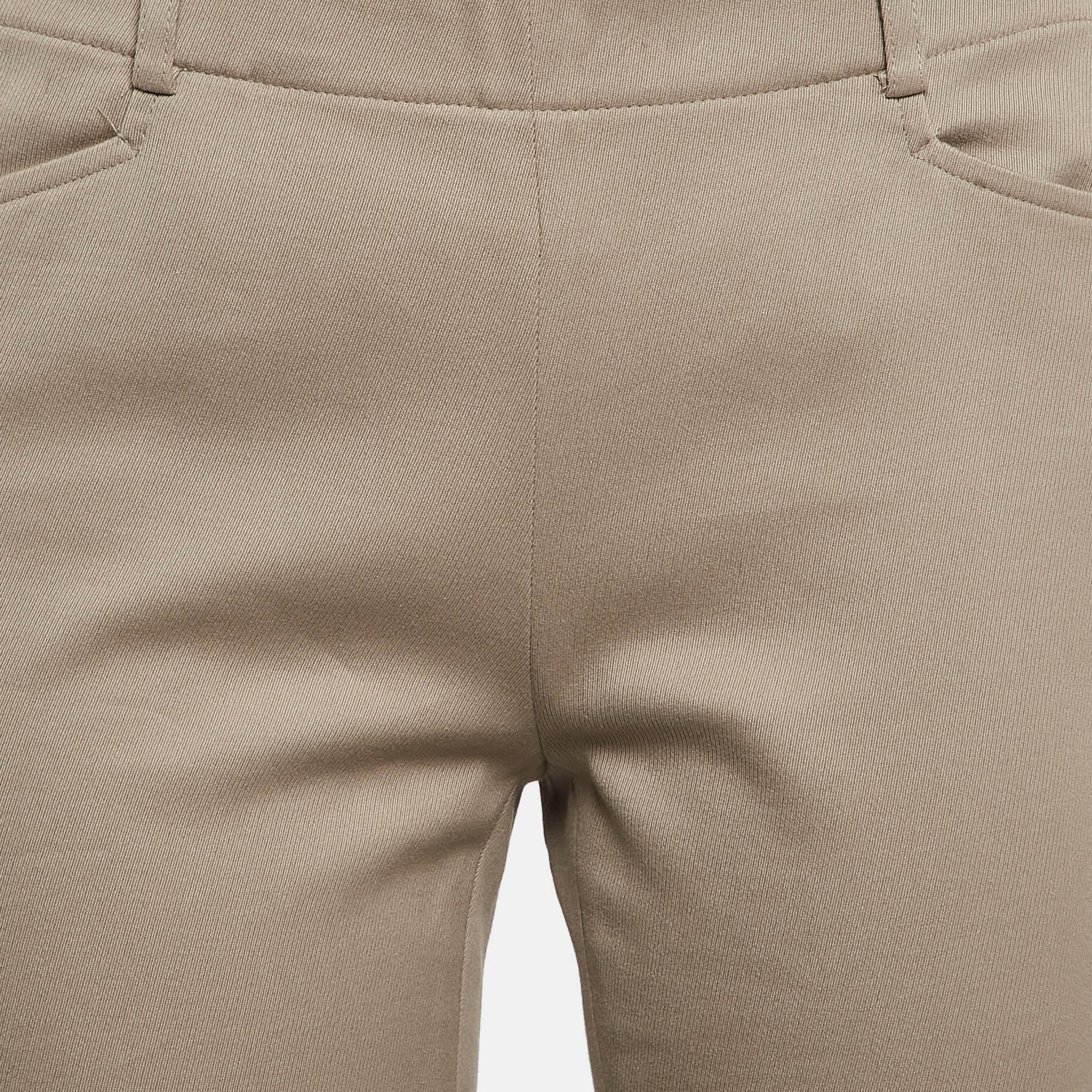 Ralph Lauren - Pantalon jodphur beige en tricot extensible à motifs S Neuf - En vente à Dubai, Al Qouz 2