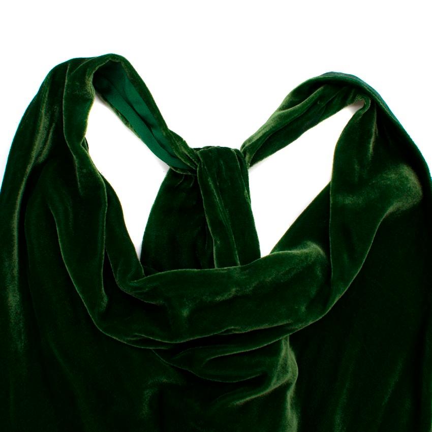 green velvet ralph lauren dress