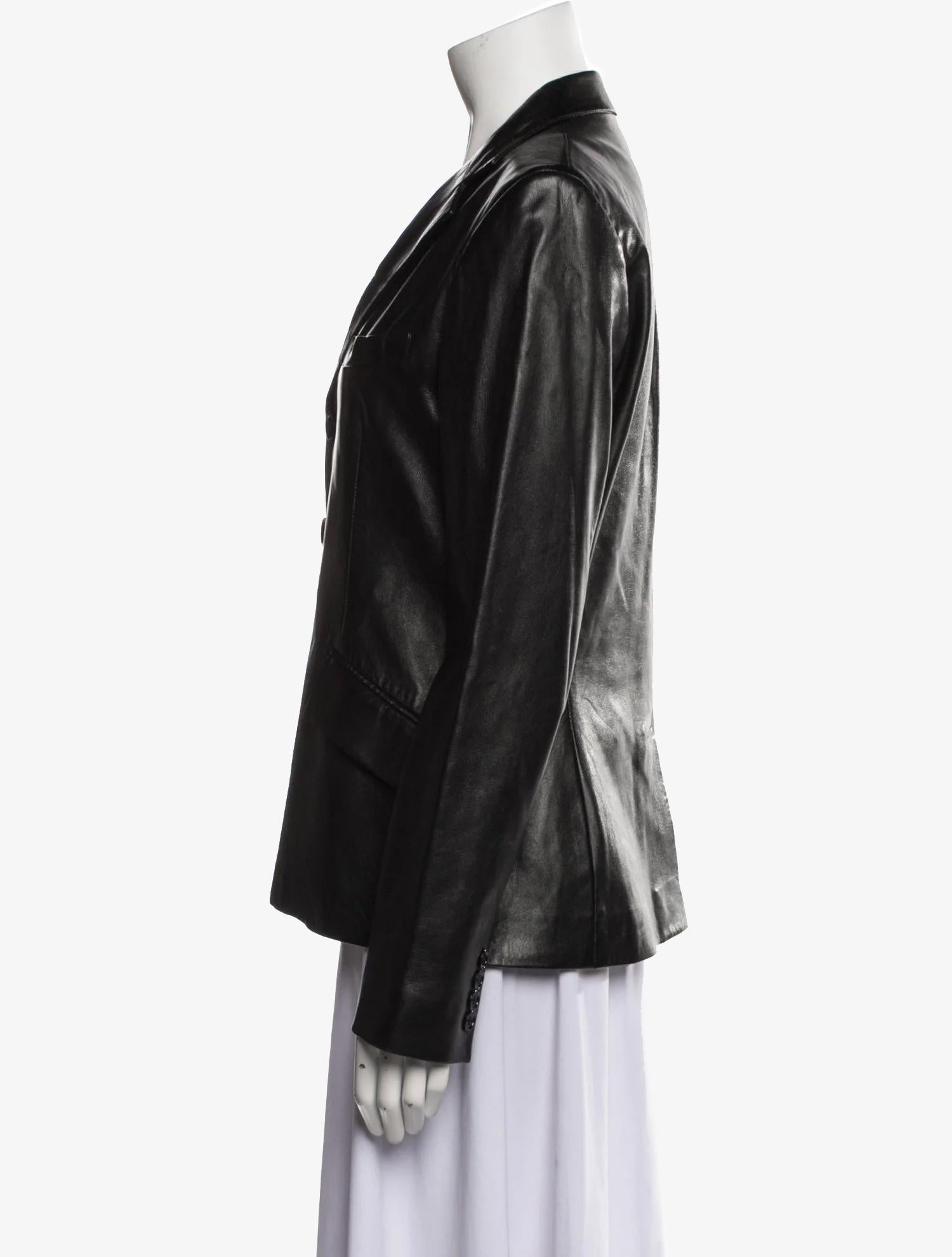 Ralph Lauren Black Label leather jacket For Sale 1