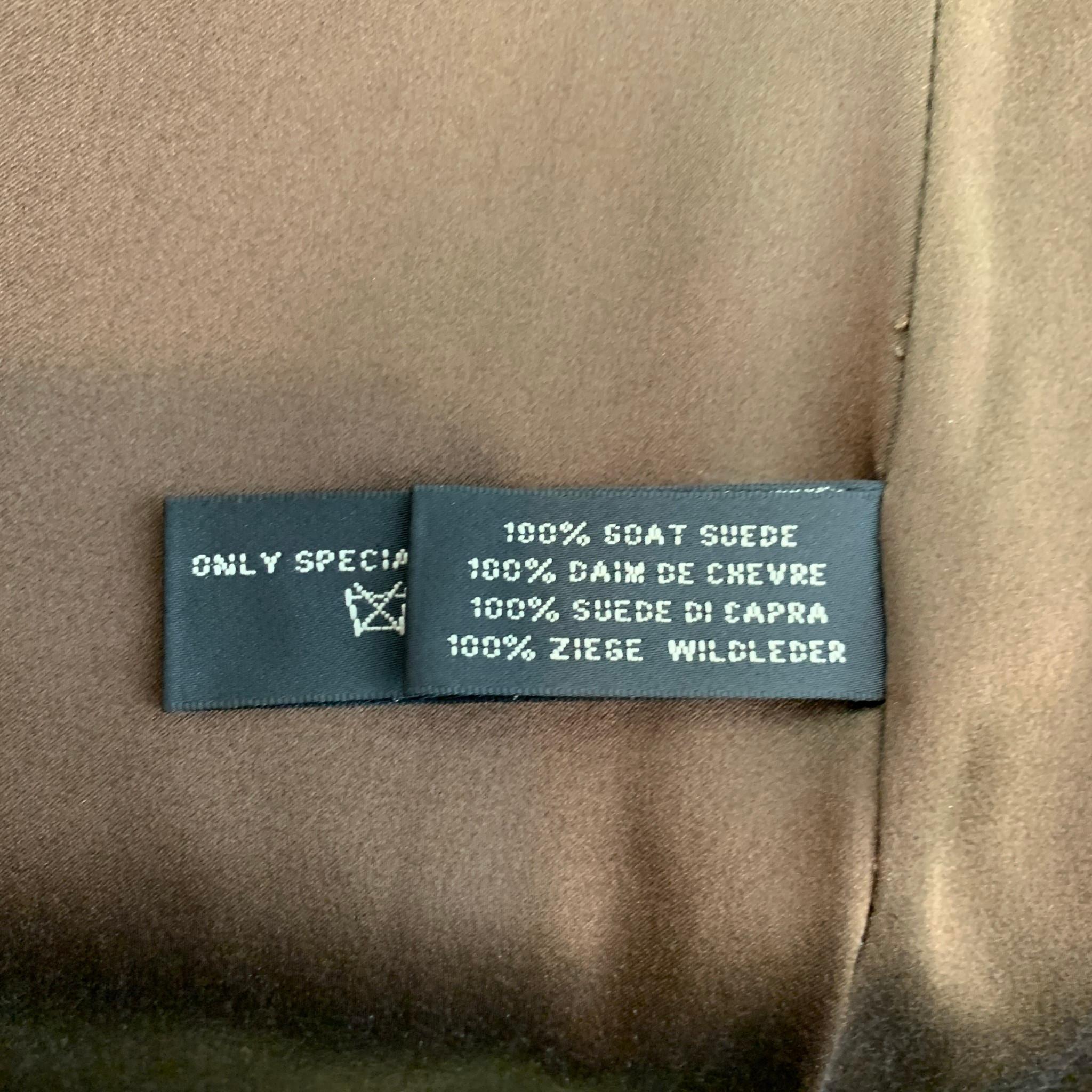 the label brown jacket