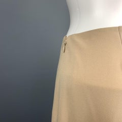 RALPH LAUREN Black Label Size 2 Beige Wool Blend Dress Pants