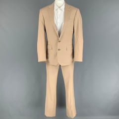 RALPH LAUREN Black Label Size 38 Beige Wool Notch Lapel Suit