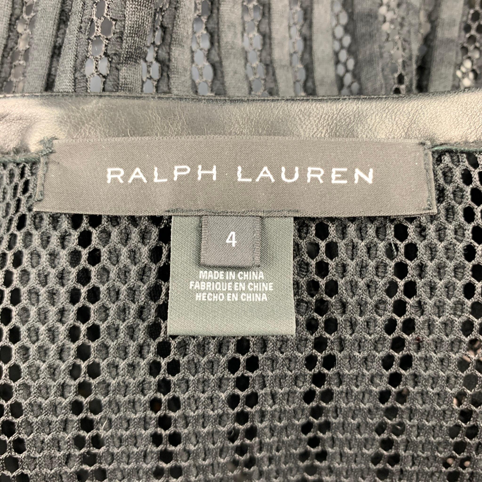 ralph lauren mens leather jacket