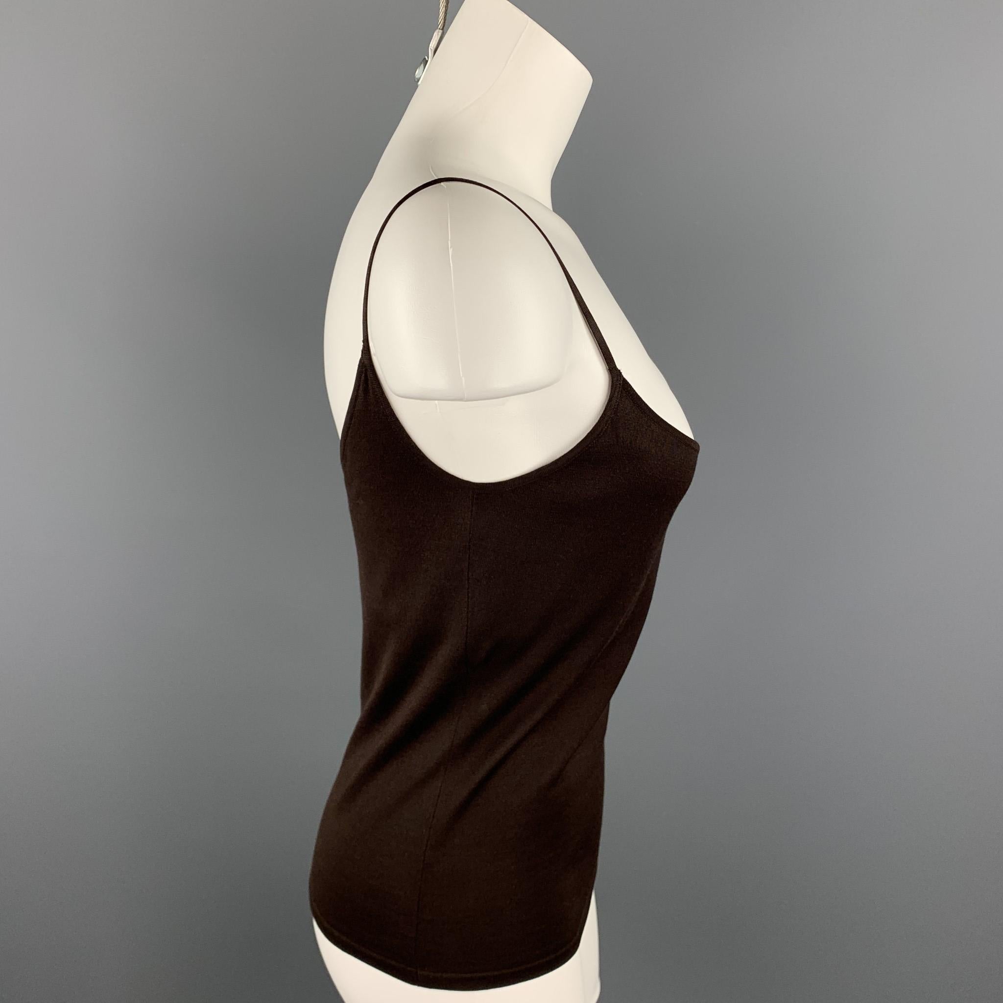 black spaghetti strap tank top