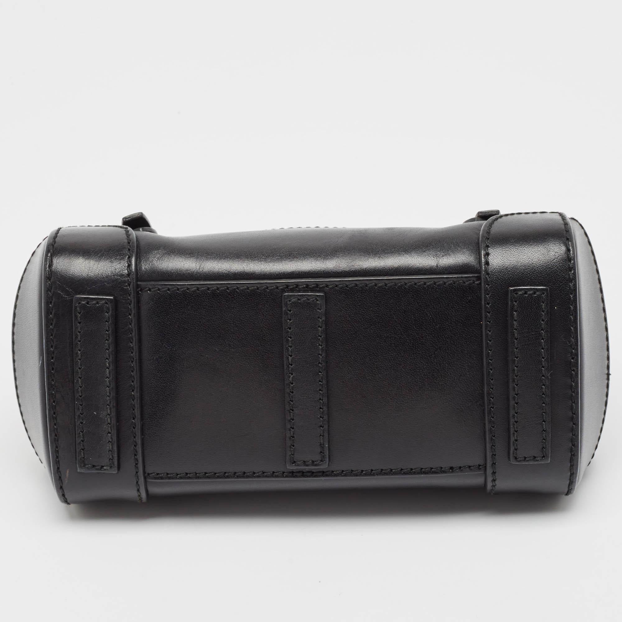 Mini bolso cruzado Ricky de piel negra Ralph Lauren 2
