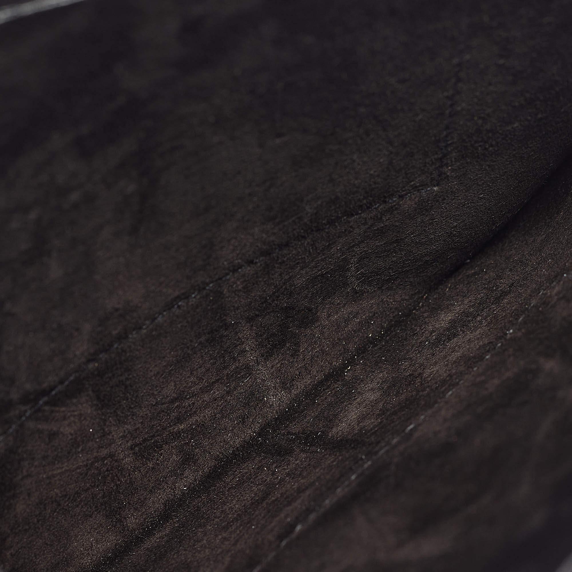 Ralph Lauren Black Leather Ricky Clutch Bag 5