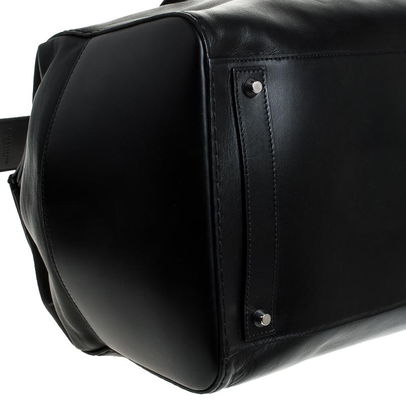 Ralph Lauren Black Leather Ricky Suitcase In Good Condition In Dubai, Al Qouz 2