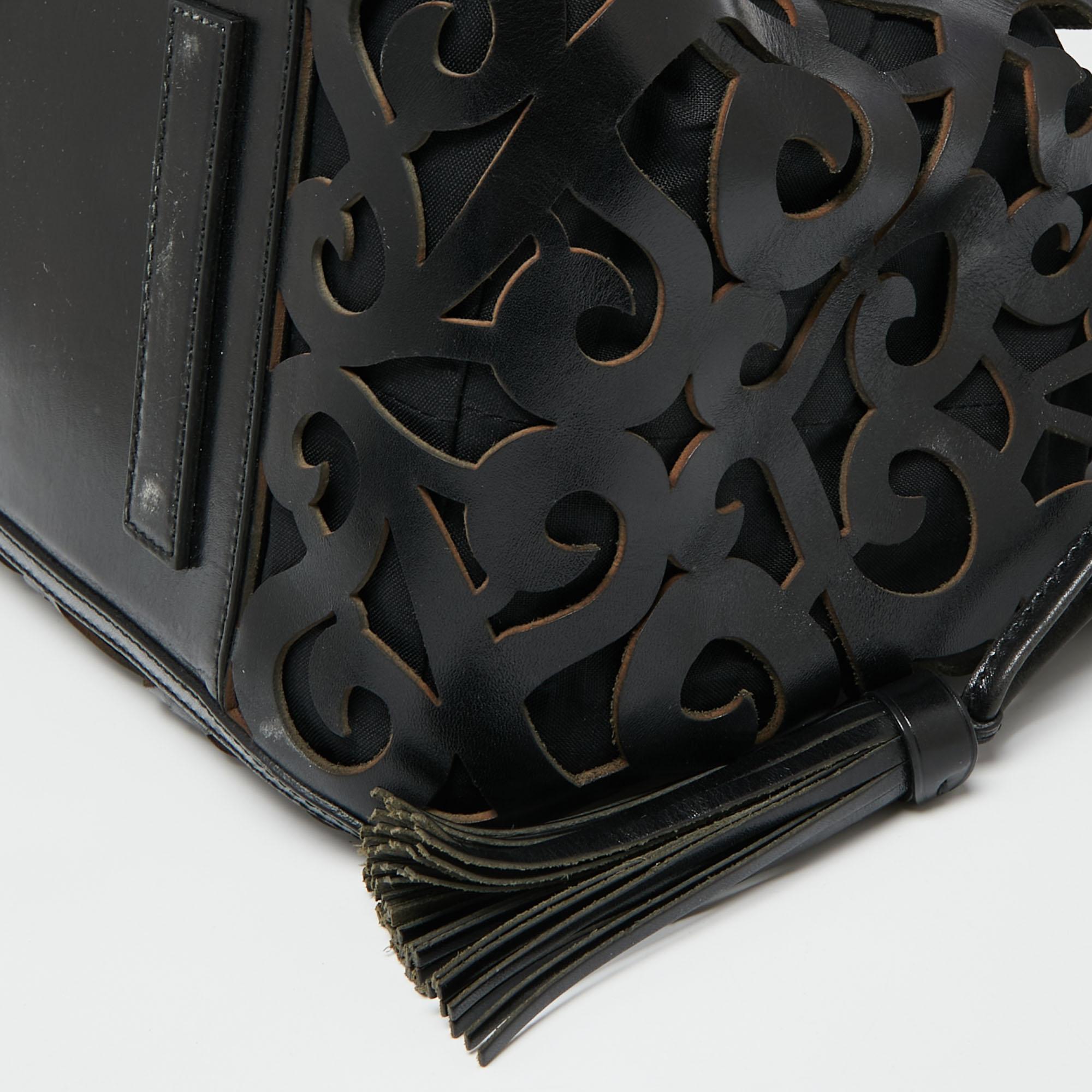 Ralph lauren outlet vachetta scroll tote