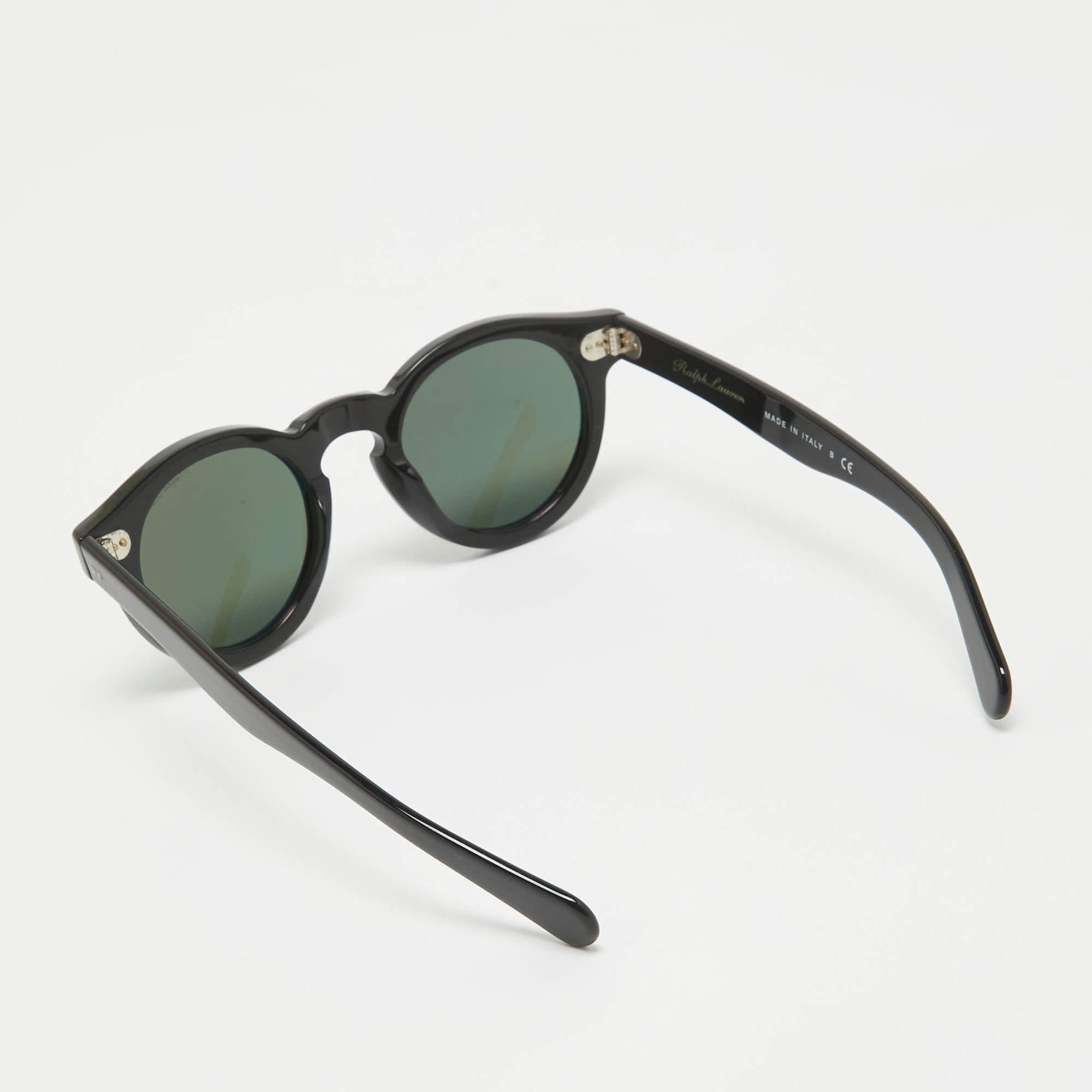 We see the detailing on this exquisite pair of designer sunglasses made from fine materials. The sunglasses are luxe in appeal and practical in usage.