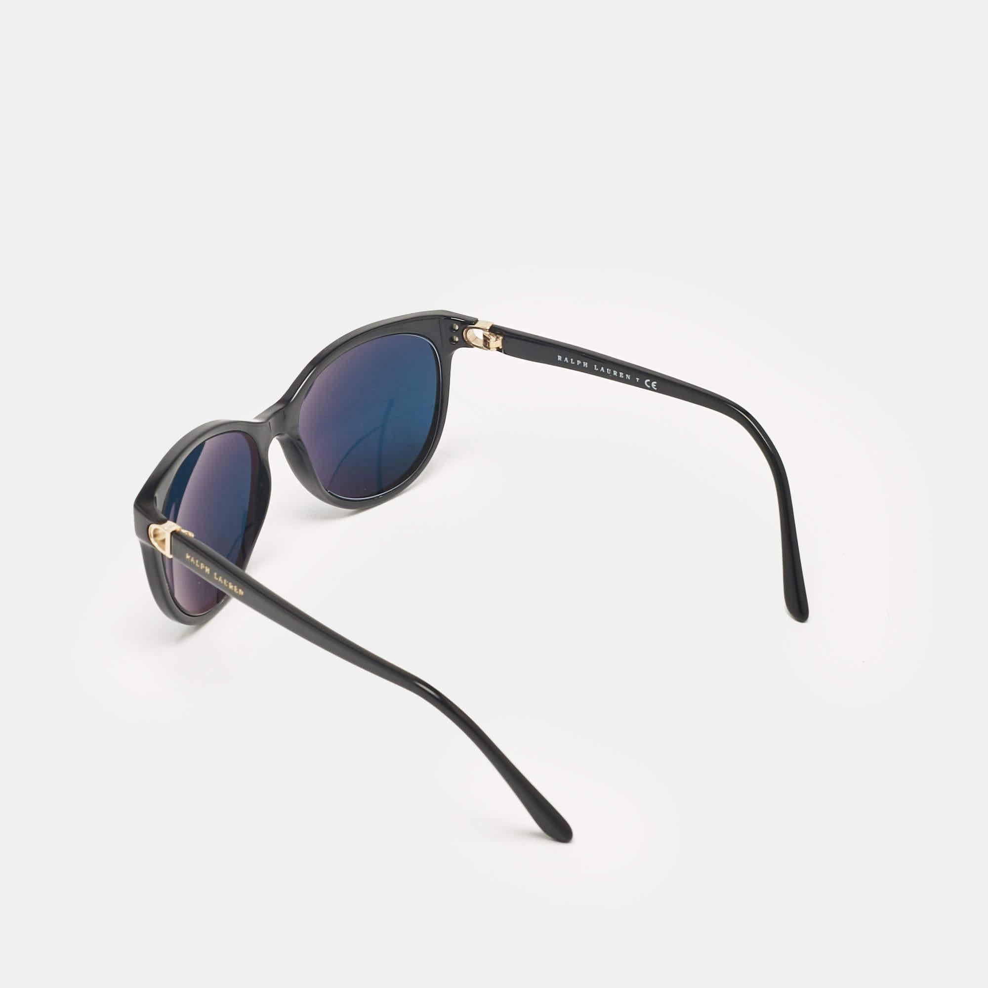 Ralph Lauren Black RL9135 Sunglasses In Good Condition For Sale In Dubai, Al Qouz 2