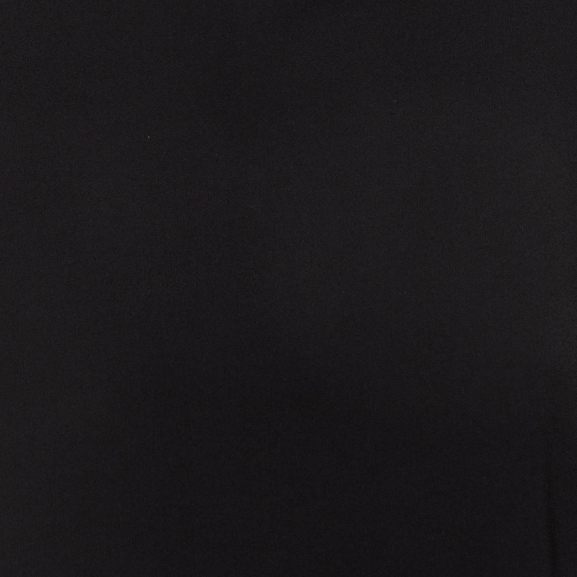 Ralph Lauren Nero Sateen Top senza maniche con scollo finto M. In condizioni buone in vendita a Dubai, Al Qouz 2