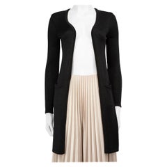 Ralph Lauren Black Silk Cardigan Size XS