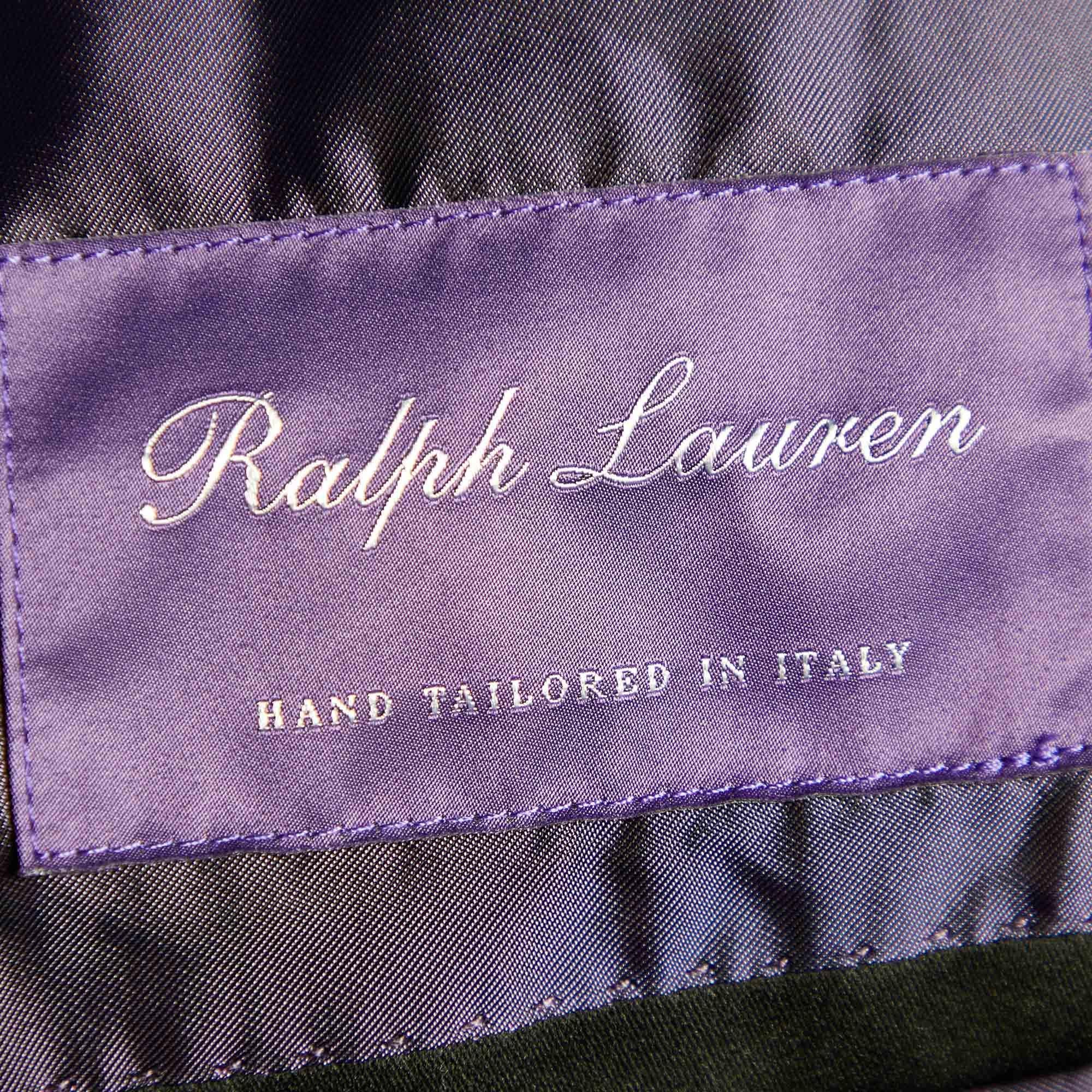 Men's Ralph Lauren Black Velvet Double Breasted Blazer M
