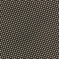 RALPH LAUREN Schwarzweiße, dicke Seidenkrawatte mit Druck