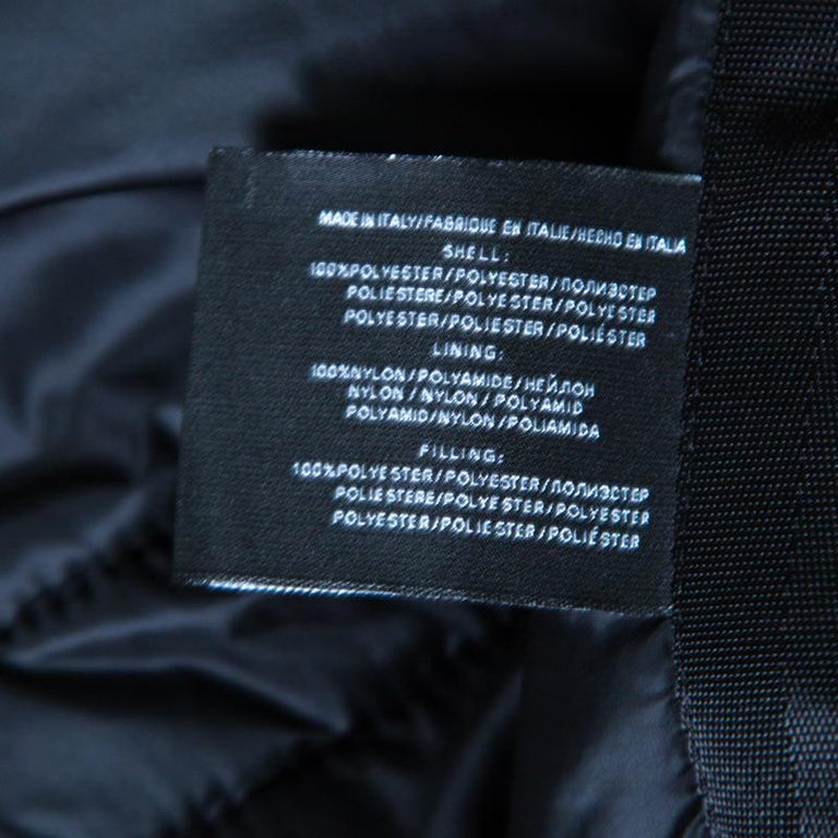 Ralph Lauren Black Zip Front Hooded Jacket S For Sale at 1stDibs