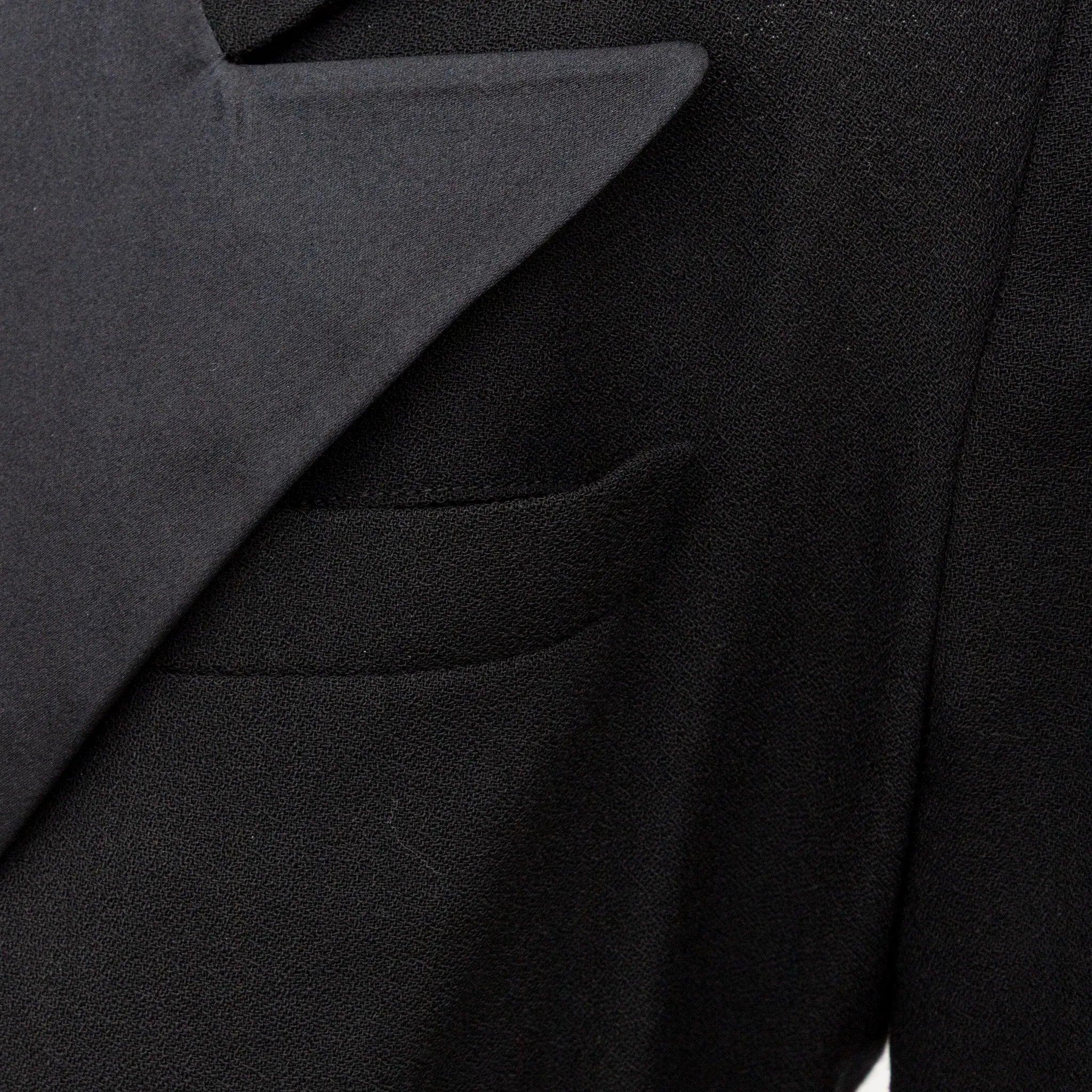 Noir Robe blazer Ralph Lauren - Années 00 en vente