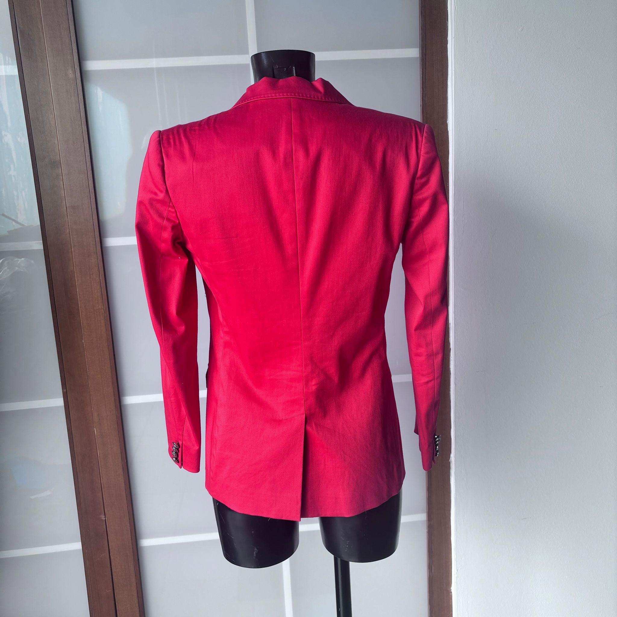 Ralph Lauren Blazer Rosso Donna con Stemma Ricamato “1967” , ottime condizioni In condizioni ottime in vendita a Basaluzzo, IT