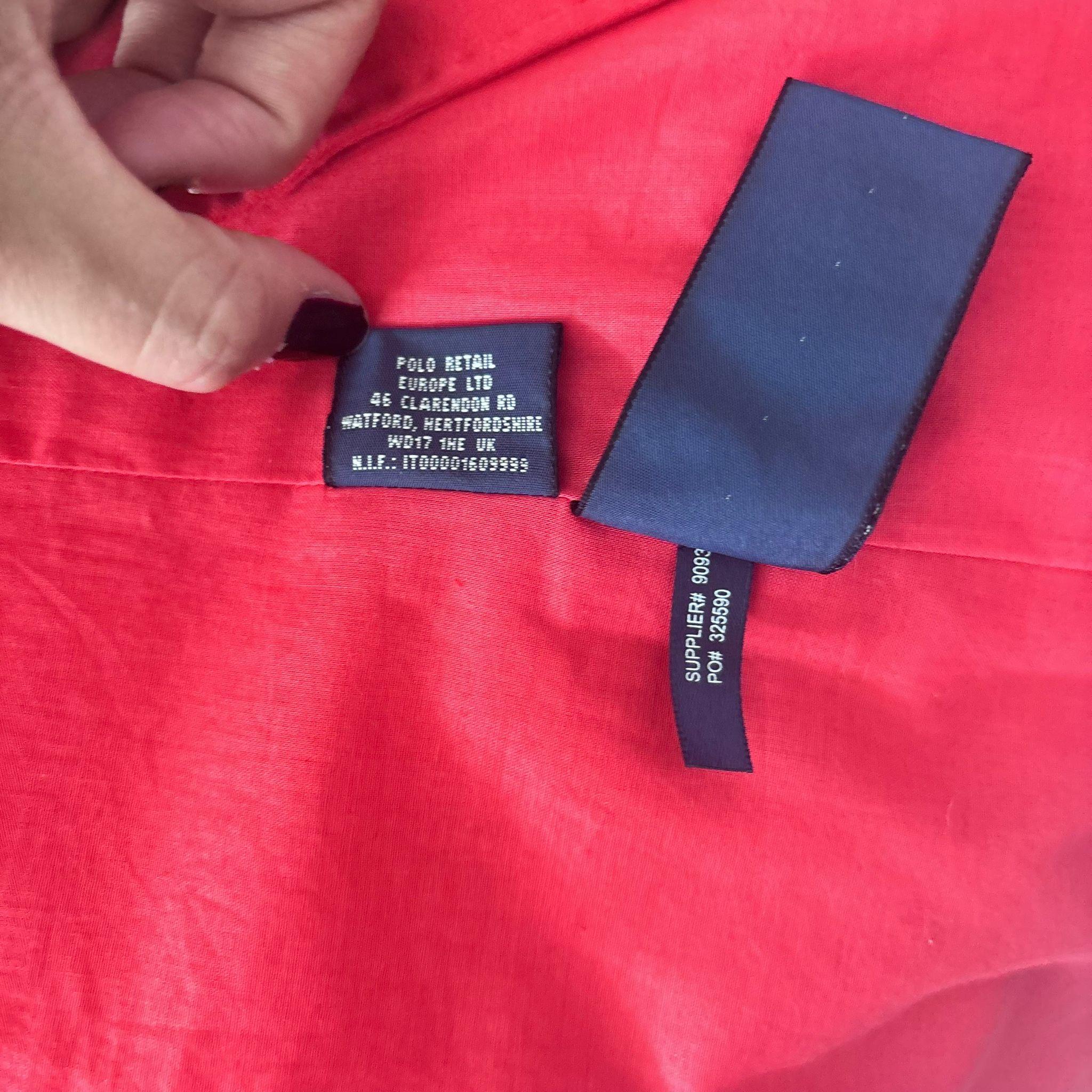 Ralph Lauren Blazer Rosso Donna con Stemma Ricamato “1967” , ottime condizioni in vendita 4