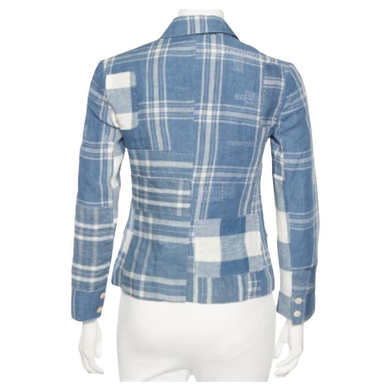 Comme ce blazer de Ralph Lauren est chic, intelligent et élégant ! Il est fabriqué à partir de matériaux de qualité et présente un motif à carreaux sur toute sa surface. Il présente des revers crantés, des fermetures à boutons et des manches