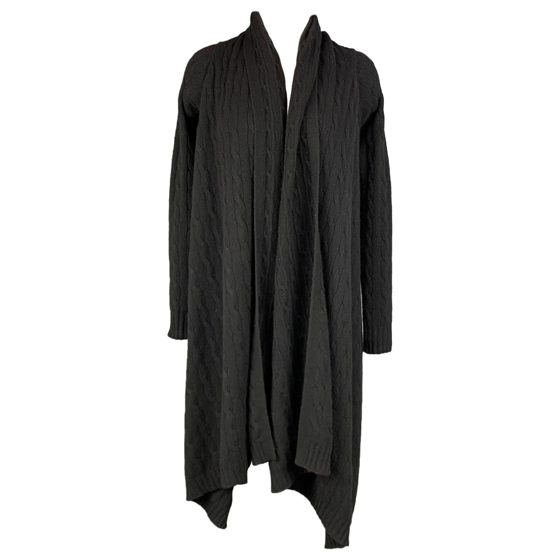 RALPH LAUREN Blau Label Größe XS Strickjacke aus Wolle / Kaschmir mit offener Vorderseite aus Strick